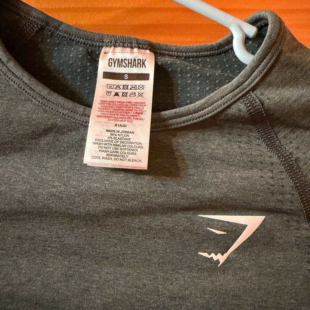 Gymshark Women's Dark Green Crop